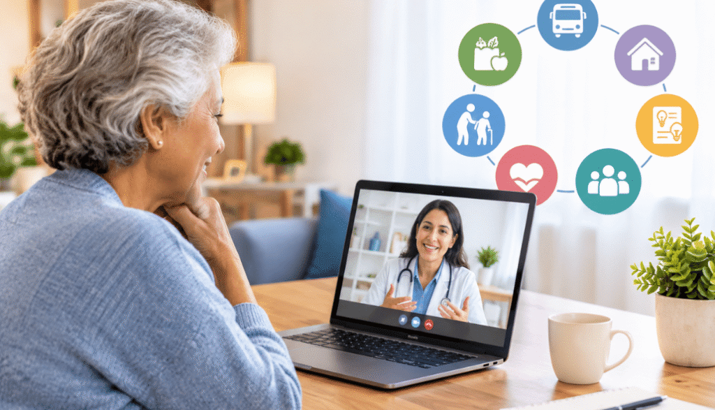 Social needs in senior healthcare